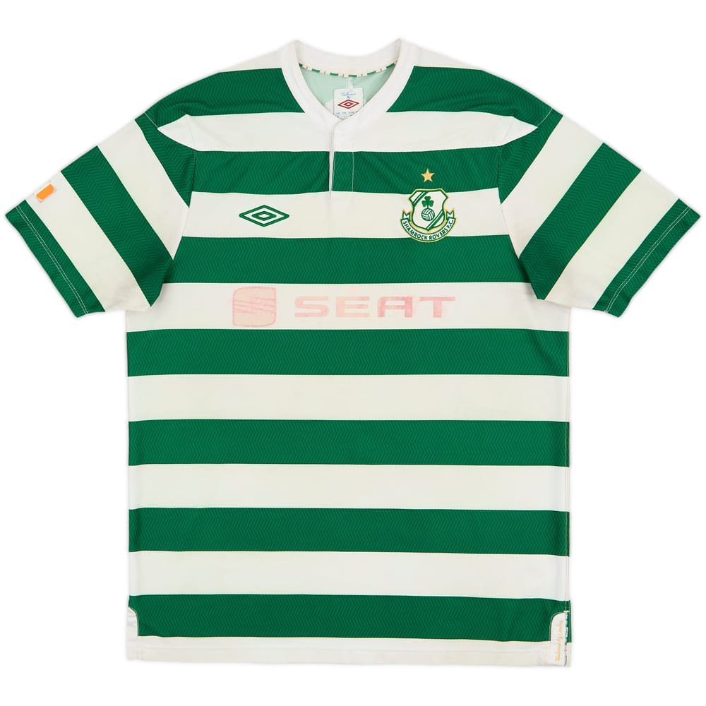 2012-13 Shamrock Rovers Home Shirt - 4/10 - (L)