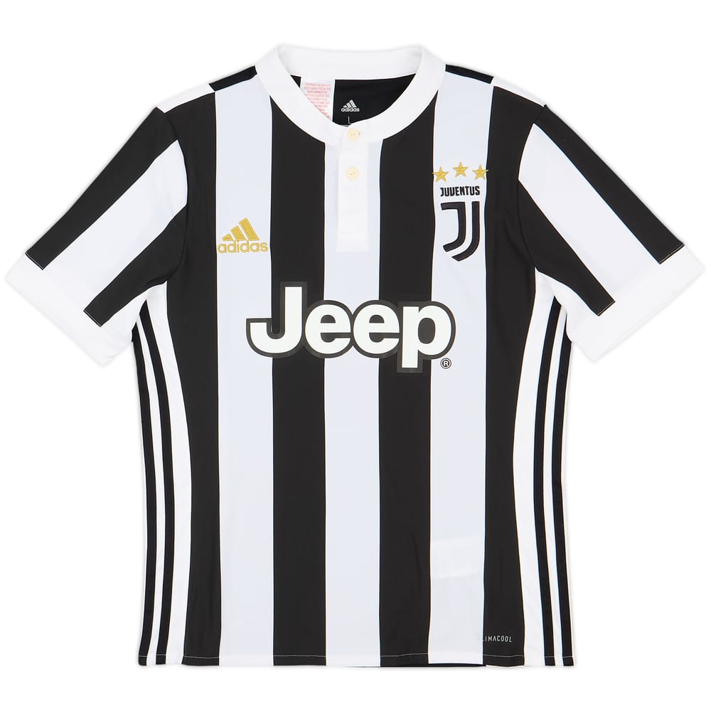 2017-18 Juventus Home Shirt - 10/10 - (L.Boys)