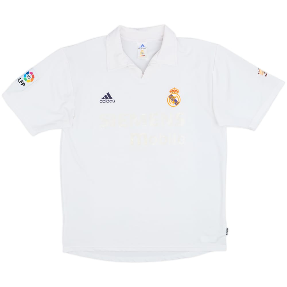 2002-03 Real Madrid Centenary Home Shirt - 4/10 - (L)