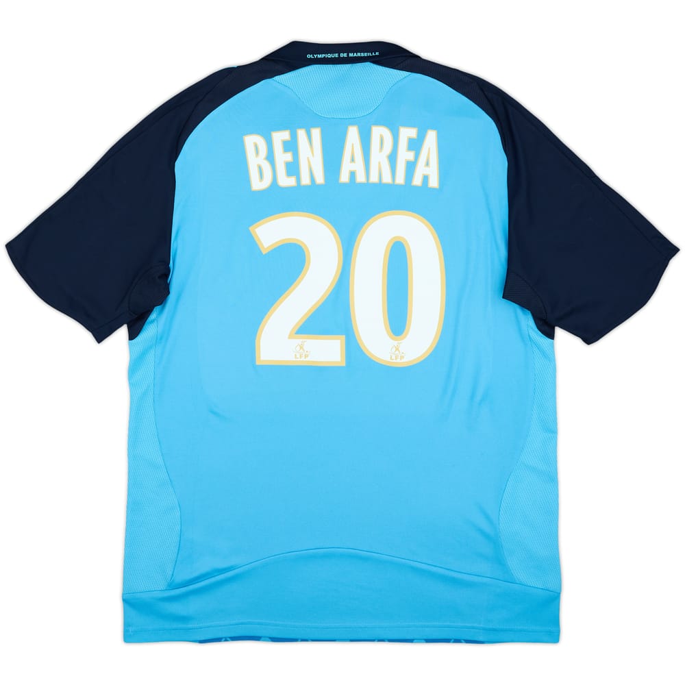 2008-09 Olympique Marseille Away Shirt Ben Arfa #20 - 8/10 - (L)