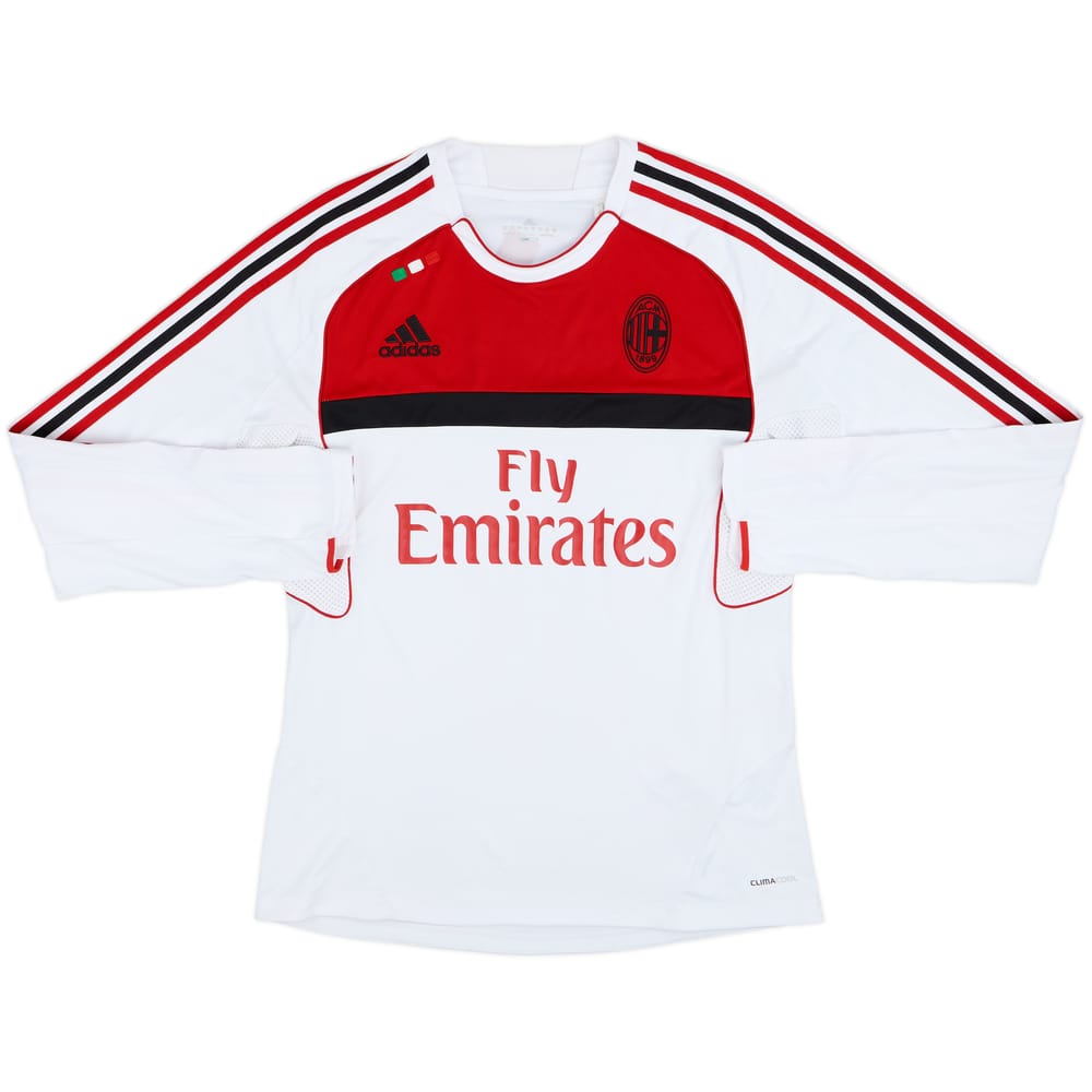 2011-12 AC Milan adidas L/S Training Shirt - 9/10 - (L)