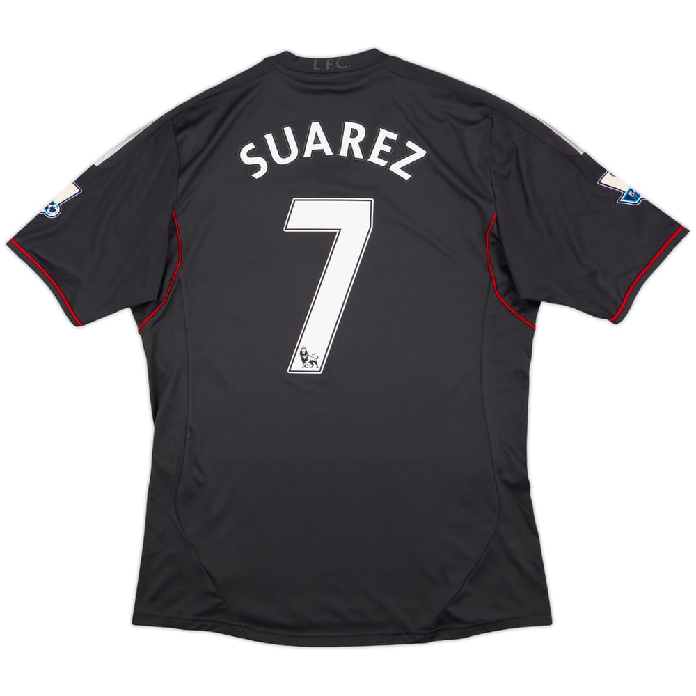 2011-12 Liverpool Away Shirt Suarez #7 - 7/10 - (M)