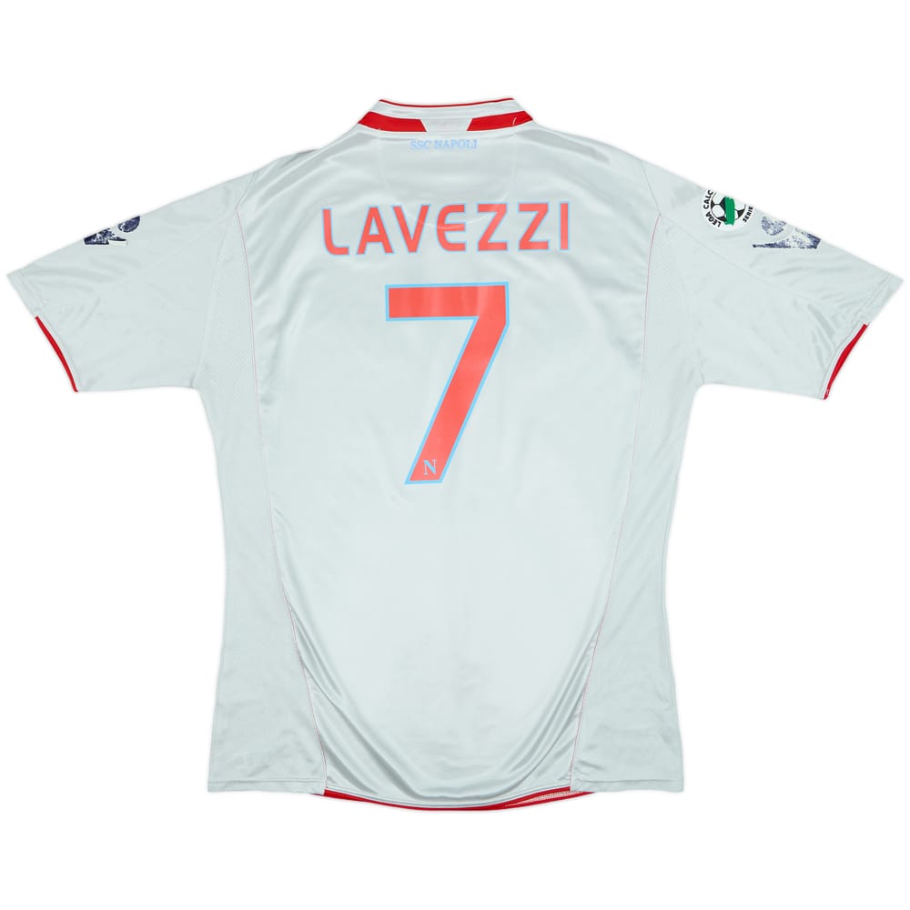 2009-10 Napoli Away Shirt Lavezzi #7 - 6/10 - (3XL)