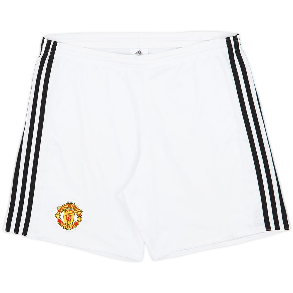 2017-18 Manchester United Home Shorts - 7/10 - (S)