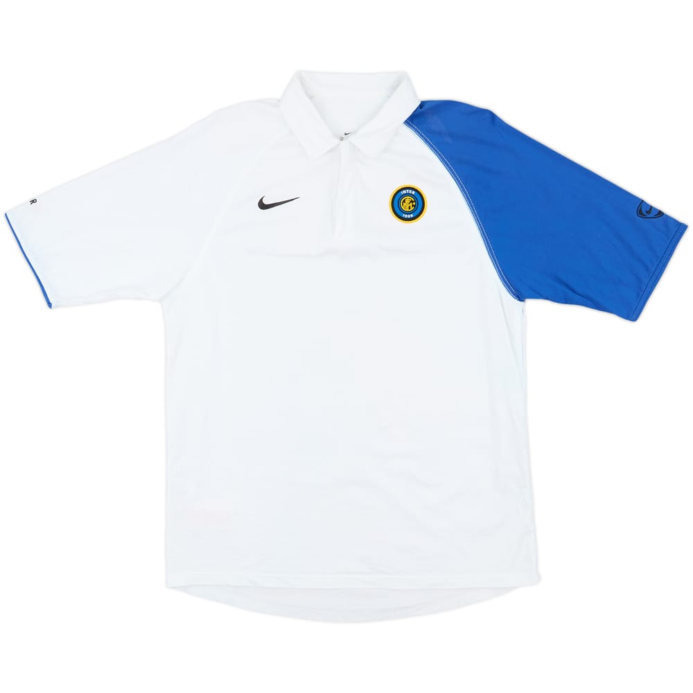 2004-05 Inter Milan Nike Polo Shirt - 7/10 - (L)