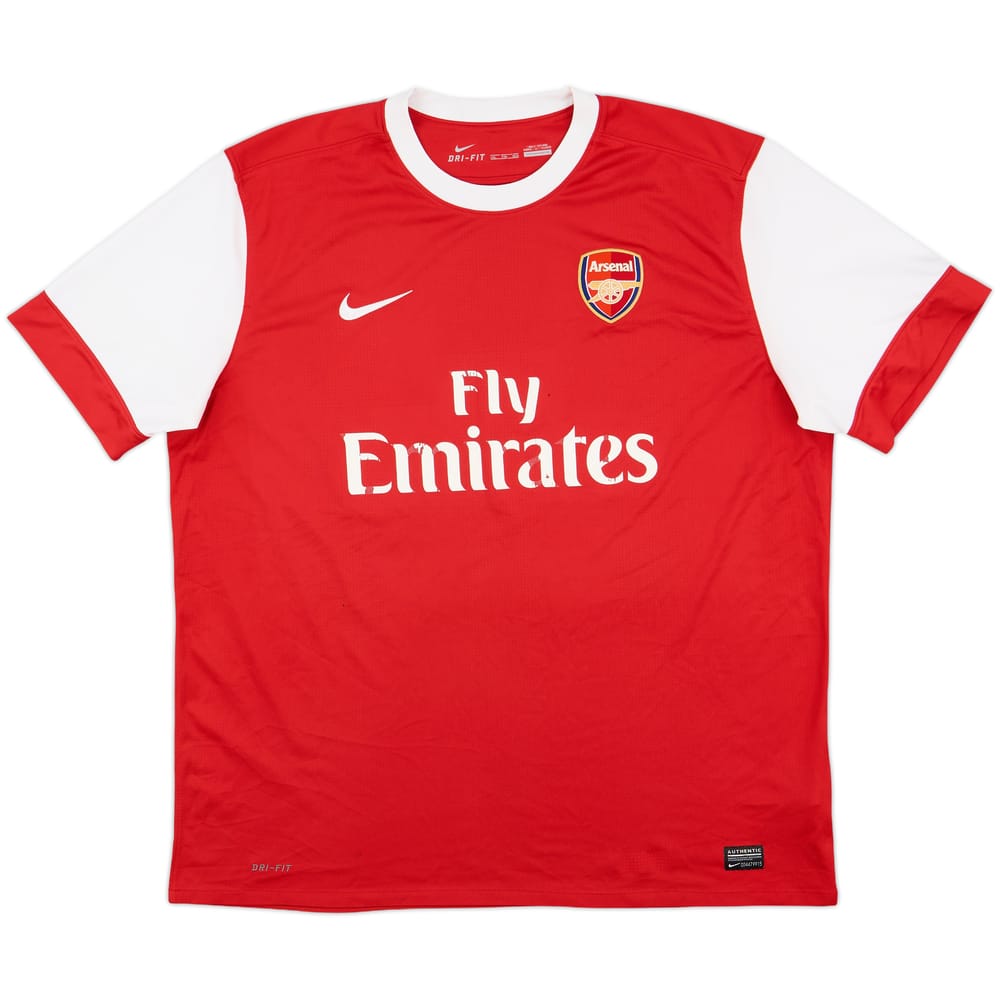 2010-11 Arsenal Home Shirt - 5/10 - (XXL)