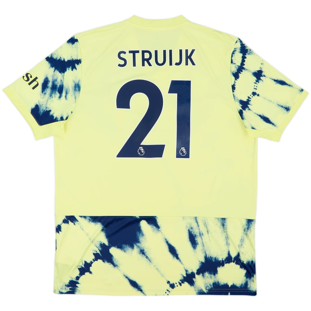 2022-23 Leeds Away Shirt Struijk #21 - 8/10 - (XL)