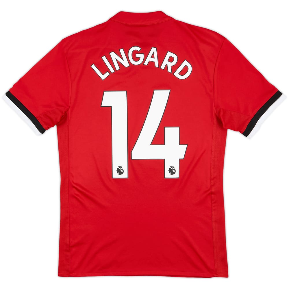 2017-18 Manchester United Home Shirt Lingard #14 - 9/10 - (XS)