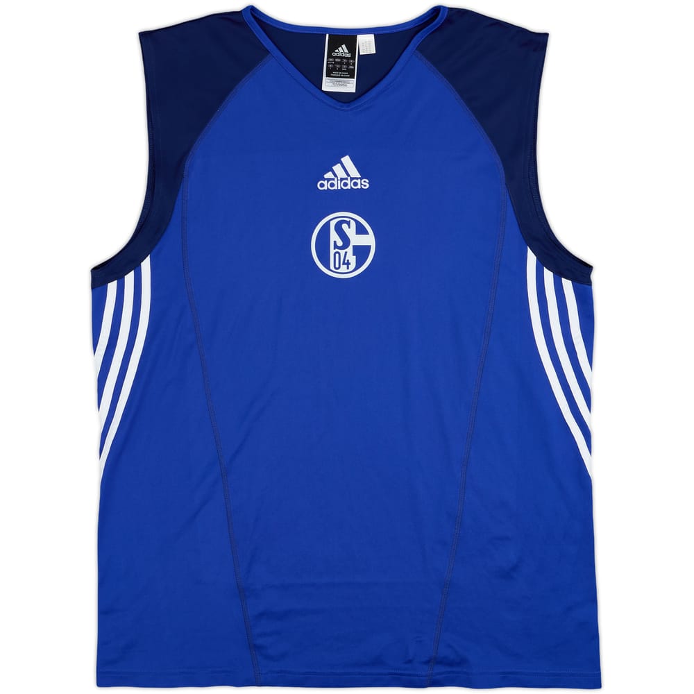 2005-06 Schalke adidas Training Vest - 10/10 - (XL)