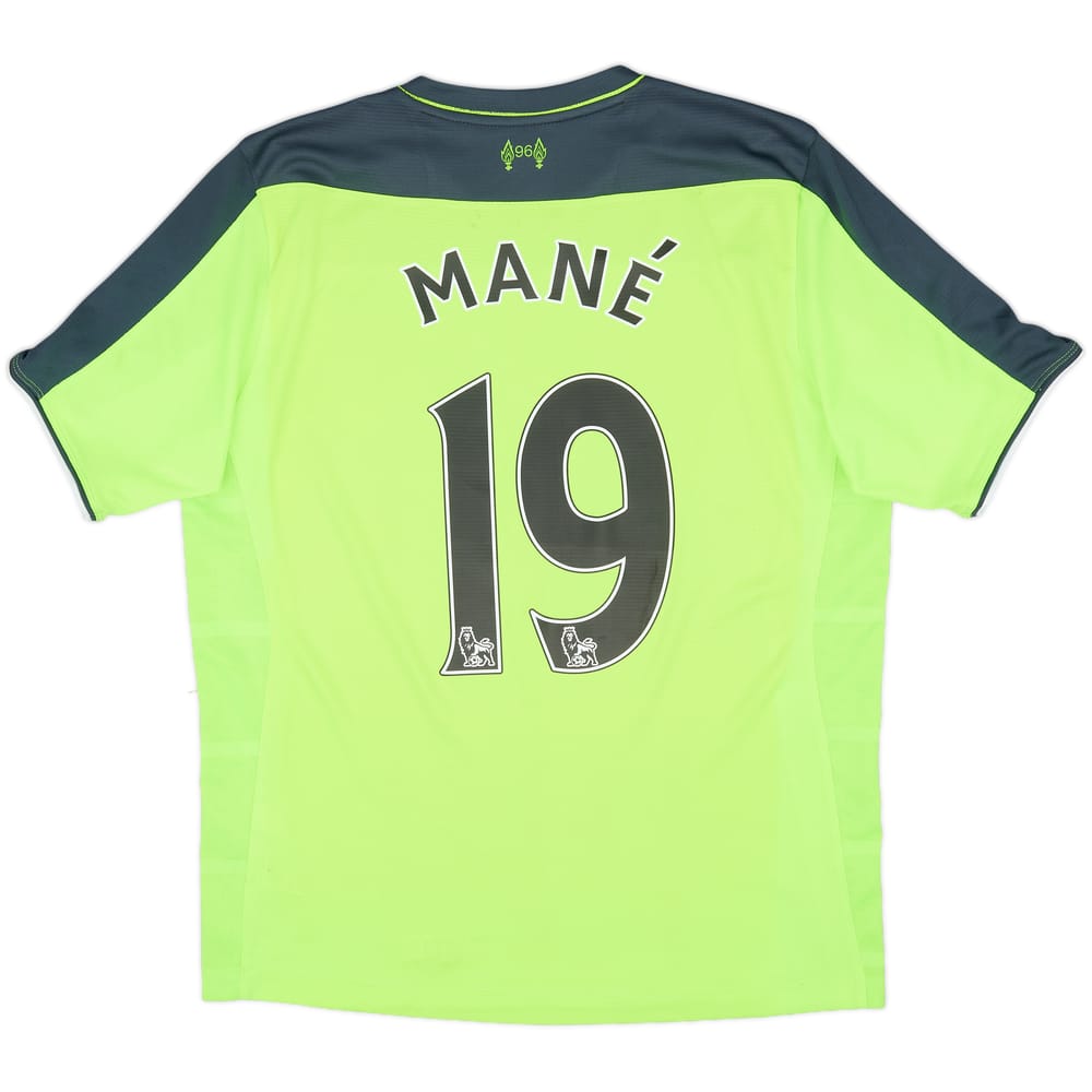 2016-17 Liverpool Third Shirt Mane #19 - 4/10 - (M)