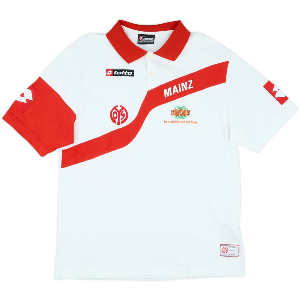 2004-05 FSV Mainz Lotto Polo Shirt - 9/10 - (XL)