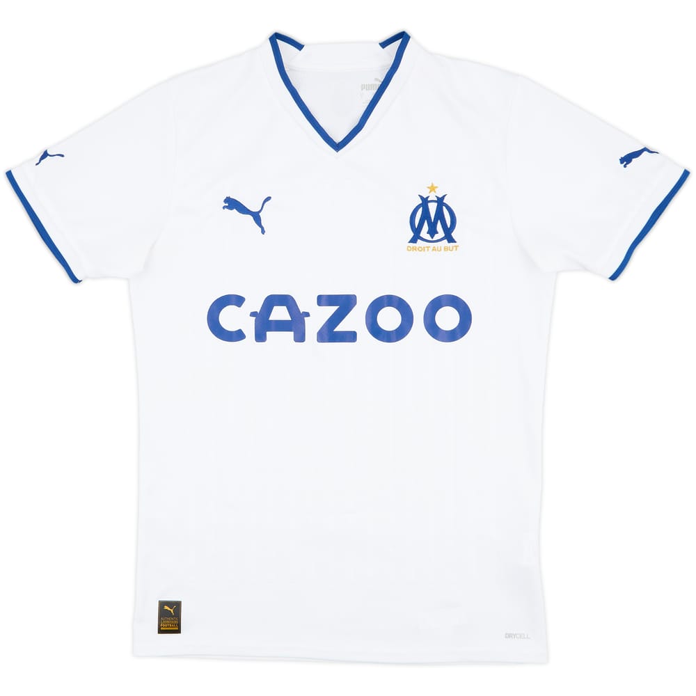 2022-23 Olympique Marseille Home Shirt - 9/10 - (S)