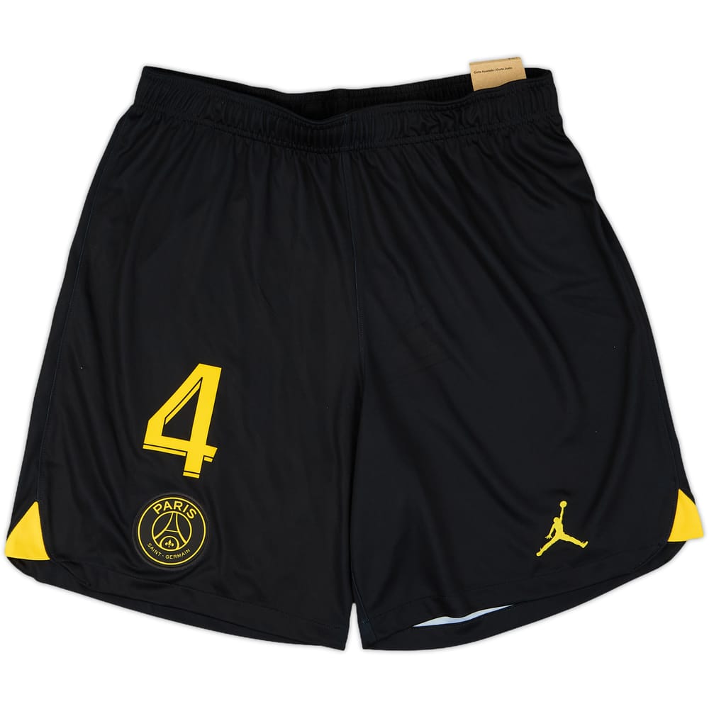 2022-23 Paris Saint-Germain Fourth Shorts #4 (Ramos) (L)