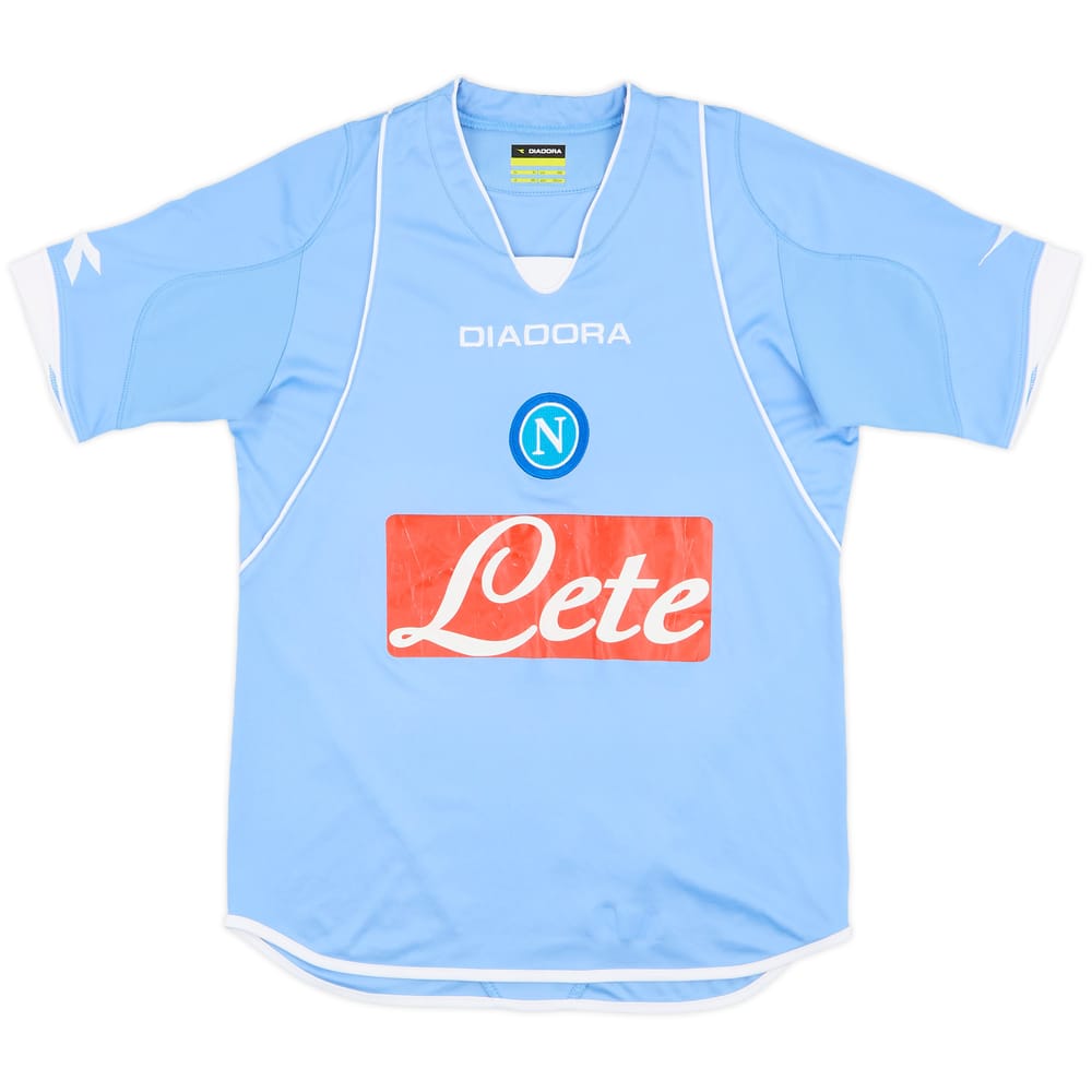 2007-08 Napoli Home Shirt - 7/10 - (XS)