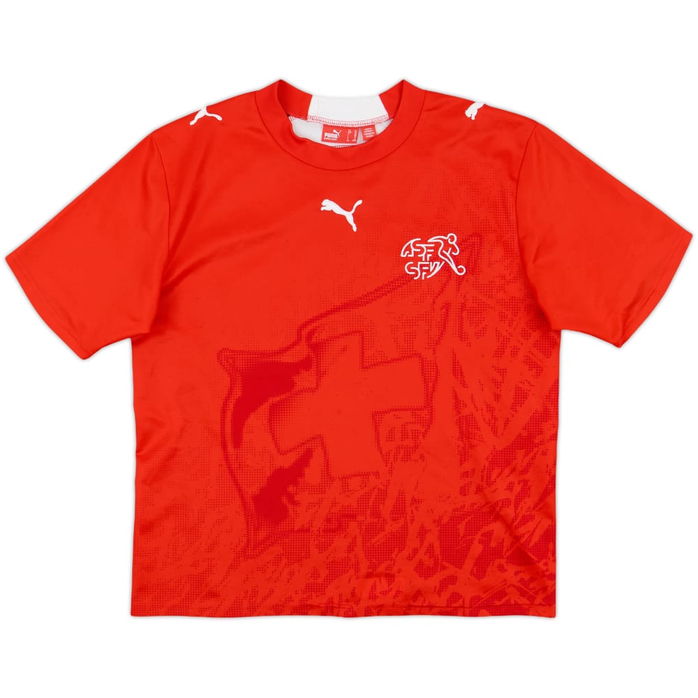 2006-08 Switzerland Home Shirt - 8/10 - (L.Boys)