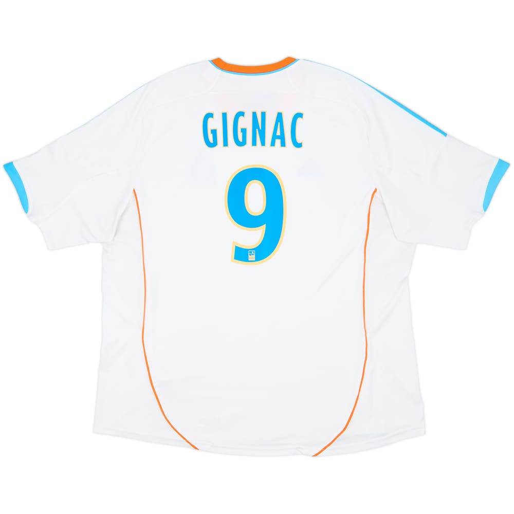 2012-13 Olympique Marseille Home Shirt Gignac #9 - 6/10 - (3XL)