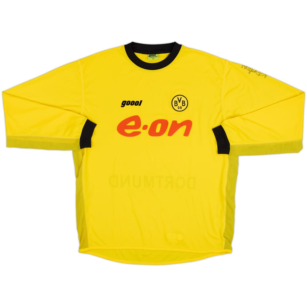 2003-04 Borussia Dortmund Home L/S Shirt - 9/10 - (L)