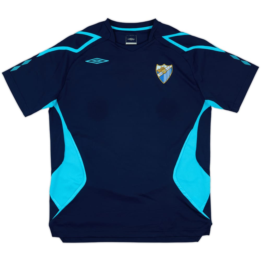 2007-08 Malaga Umbro Player Issue Training Shirt #9 - 5/10 - (L)