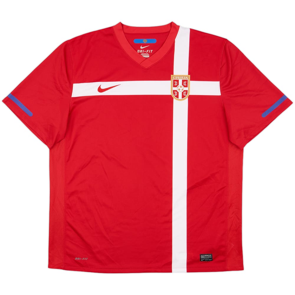 2010-11 Serbia Home Shirt - 10/10 - (XL)