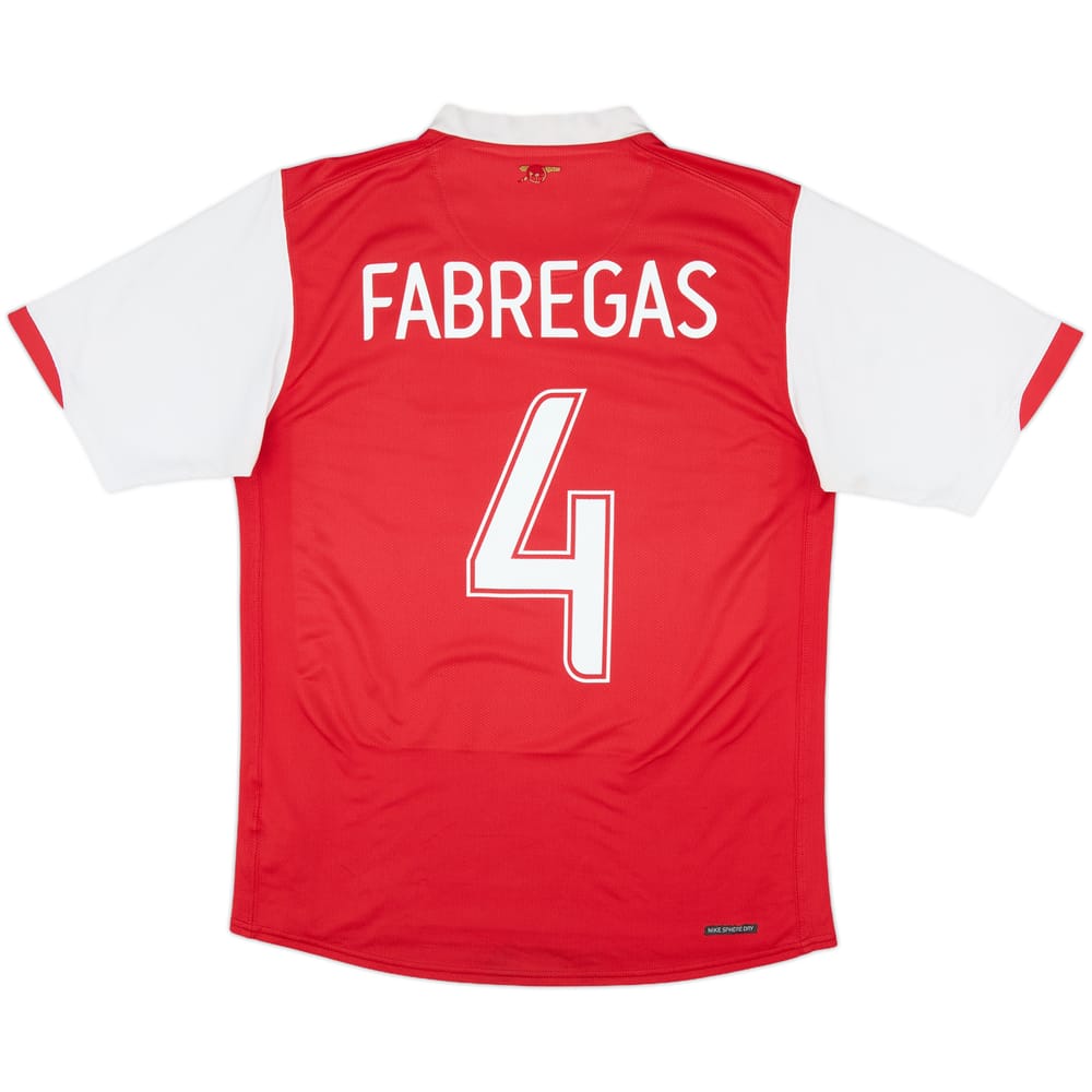 2006-08 Arsenal Home Shirt Fabregas #4 - 5/10 - (XL.Boys)