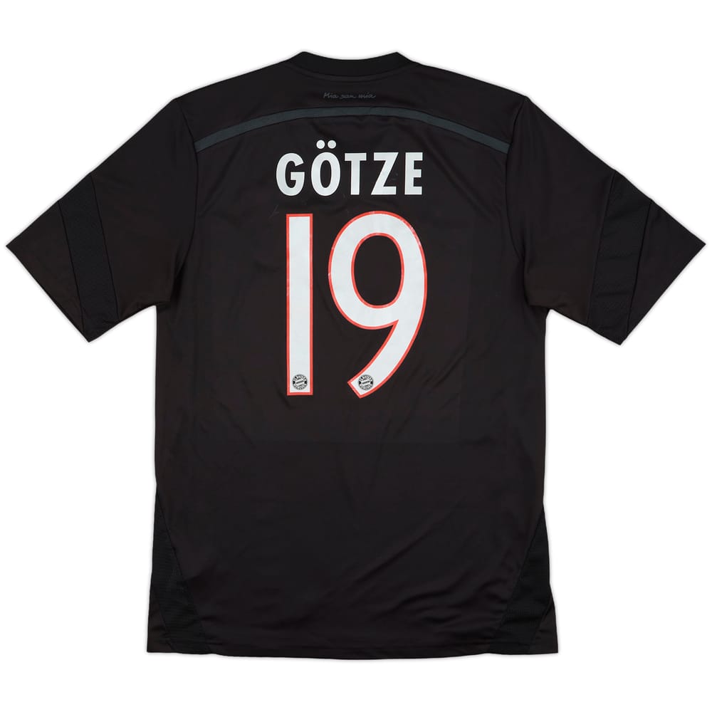 2014-15 Bayern Munich Third Shirt Gotze #19 - 5/10 - (M)