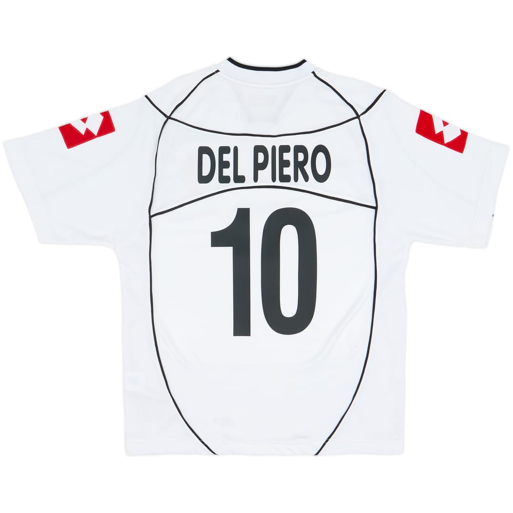2002-03 Juventus European Away Shirt Del Piero #10 - 8/10 - (M)