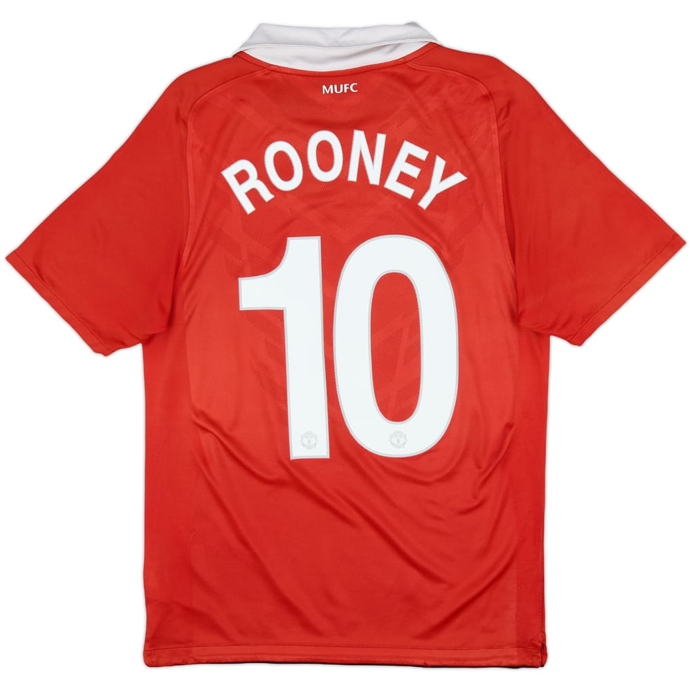 2010-11 Manchester United Home Shirt Rooney #10 - 5/10 - (S)