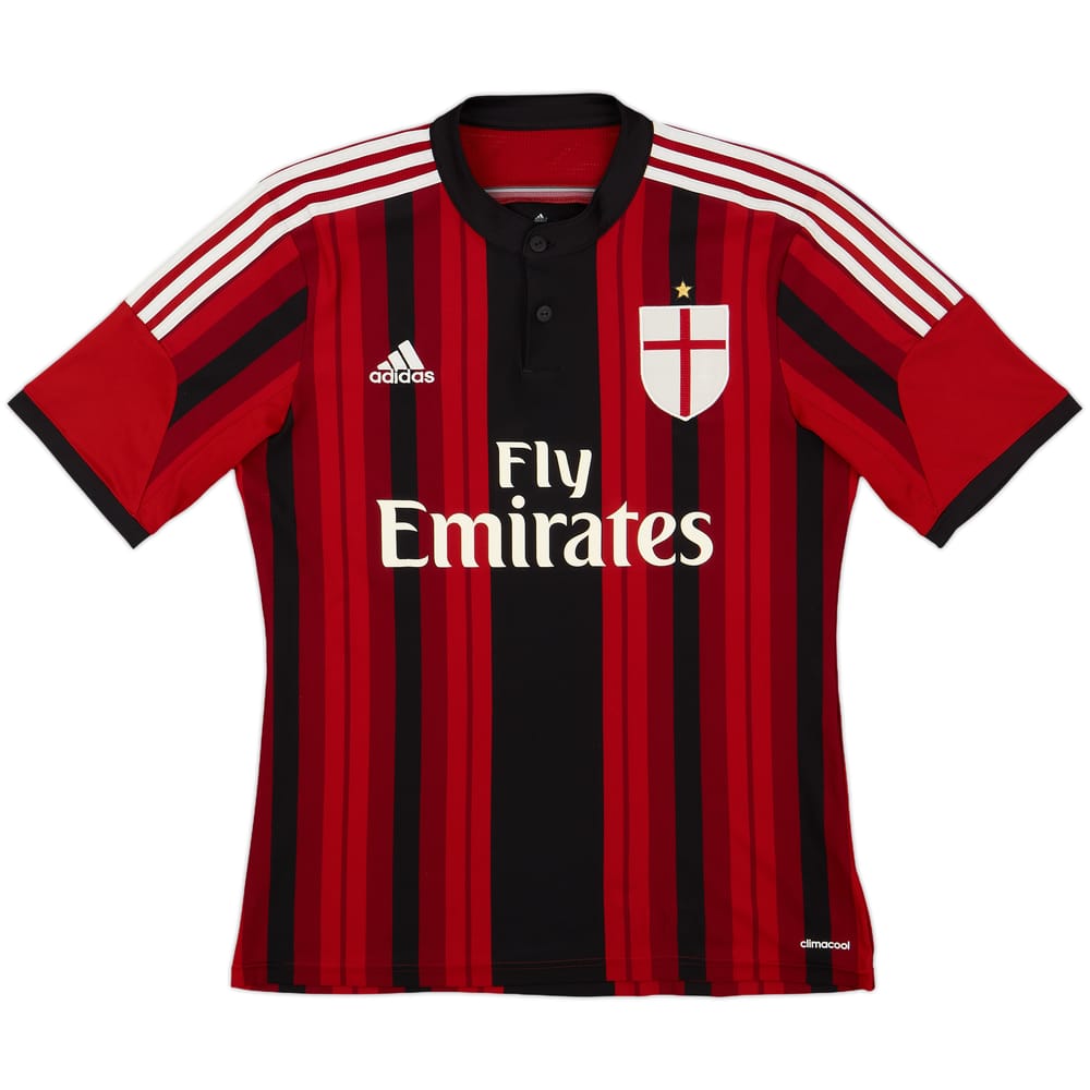 2014-15 AC Milan Home Shirt - 8/10 - (M)