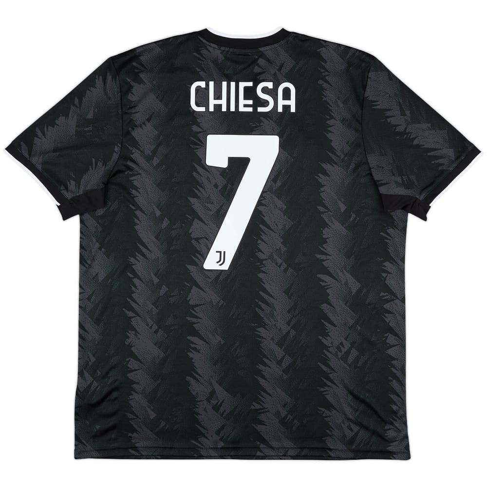 2022-23 Juventus Away Shirt Chiesa #7 - 10/10 - (XL)
