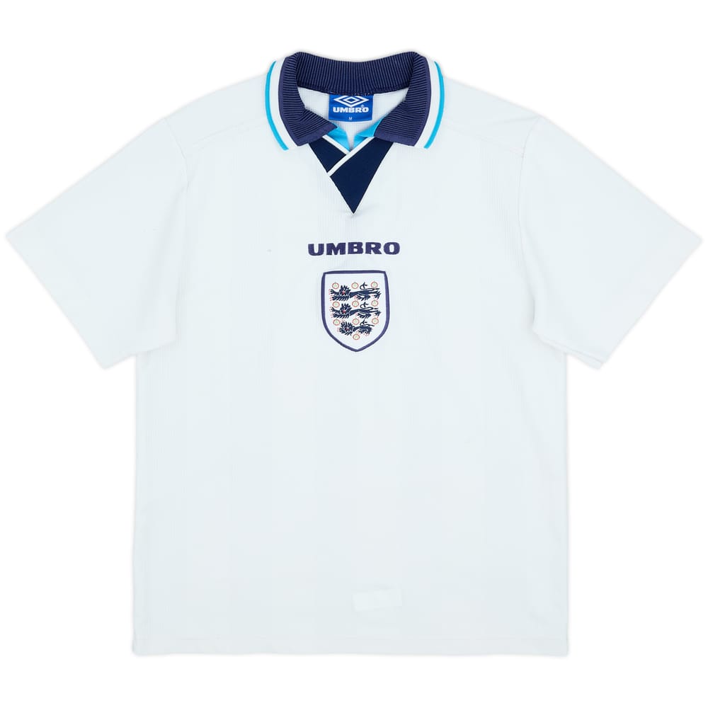 1995-97 England Home Shirt - 5/10 - (M)