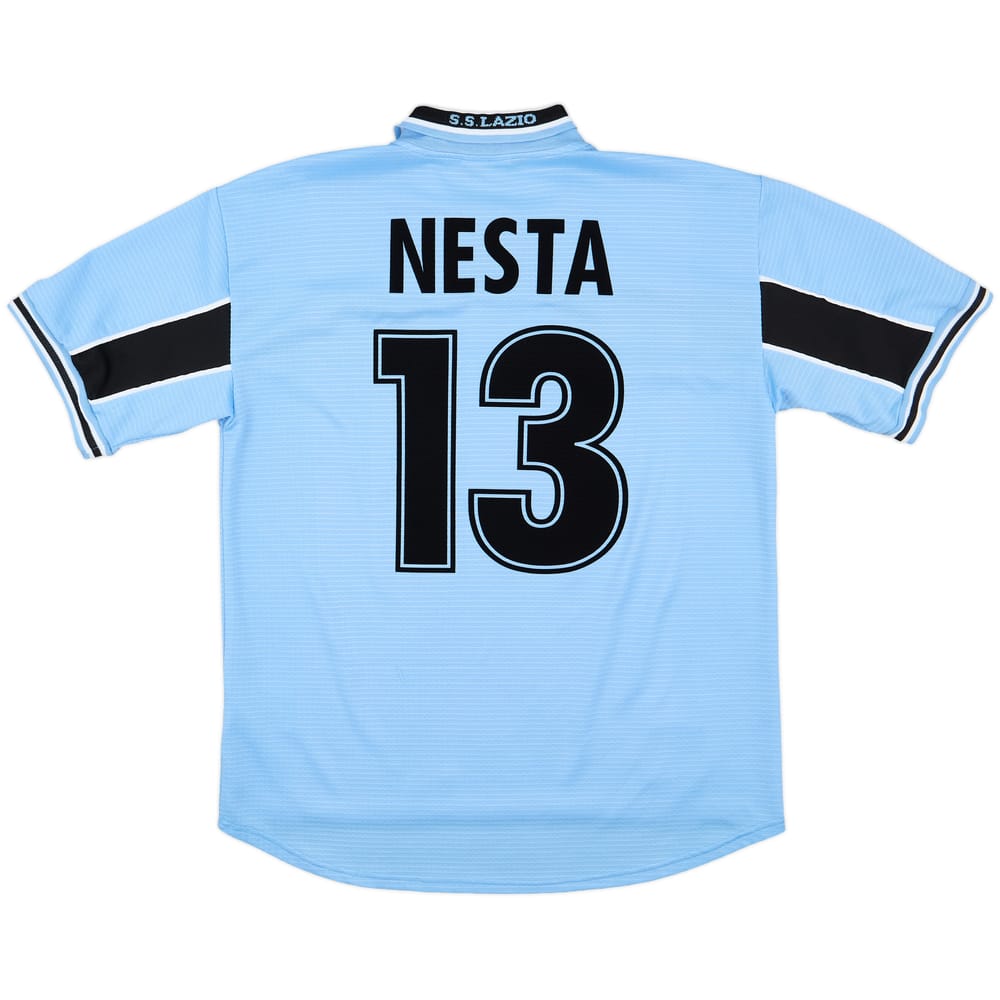 1998-00 Lazio Home Shirt Nesta #13 - 9/10 - (XL)