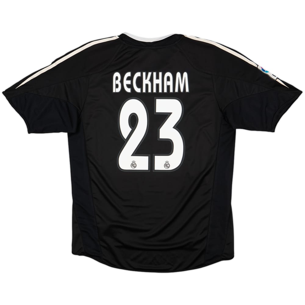 2004-05 Real Madrid Away Shirt Beckham #23 - 7/10 - (M)