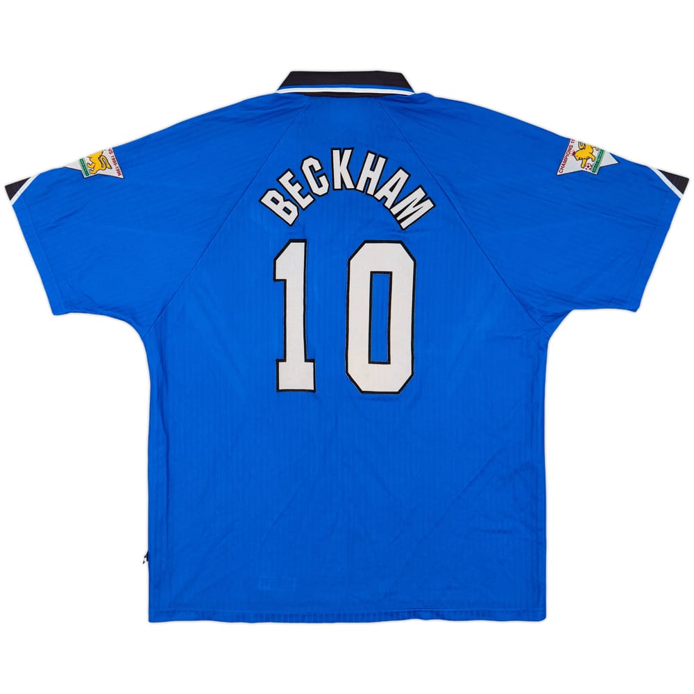 1996-98 Manchester United Third Shirt Beckham #10 - 8/10 - (XL)