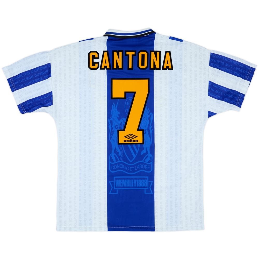 1994-96 Manchester United Third Shirt Cantona #7 - 9/10 - (XL)