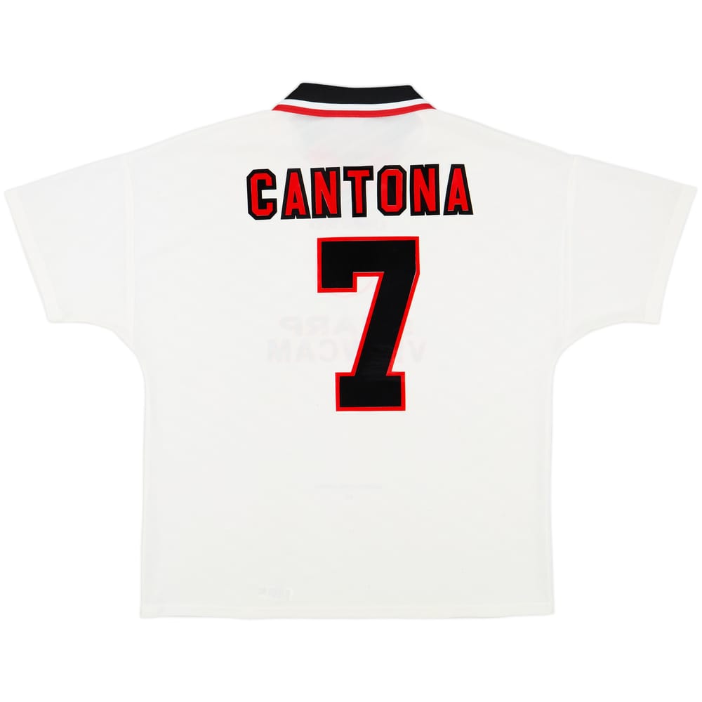 1996-97 Manchester United Away Shirt Cantona #7 - 7/10 - (XXL)
