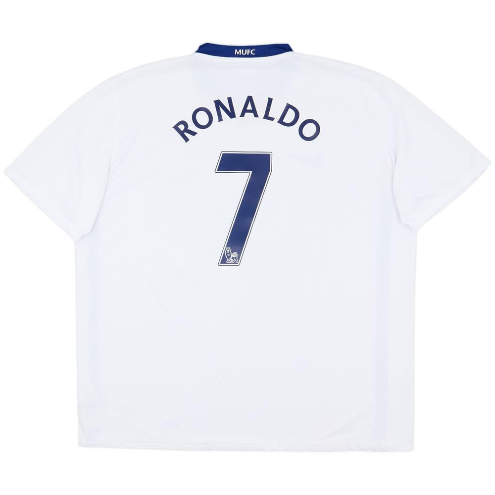 2008-10 Manchester United Away Shirt Ronaldo #7 - 8/10 - (3XL)