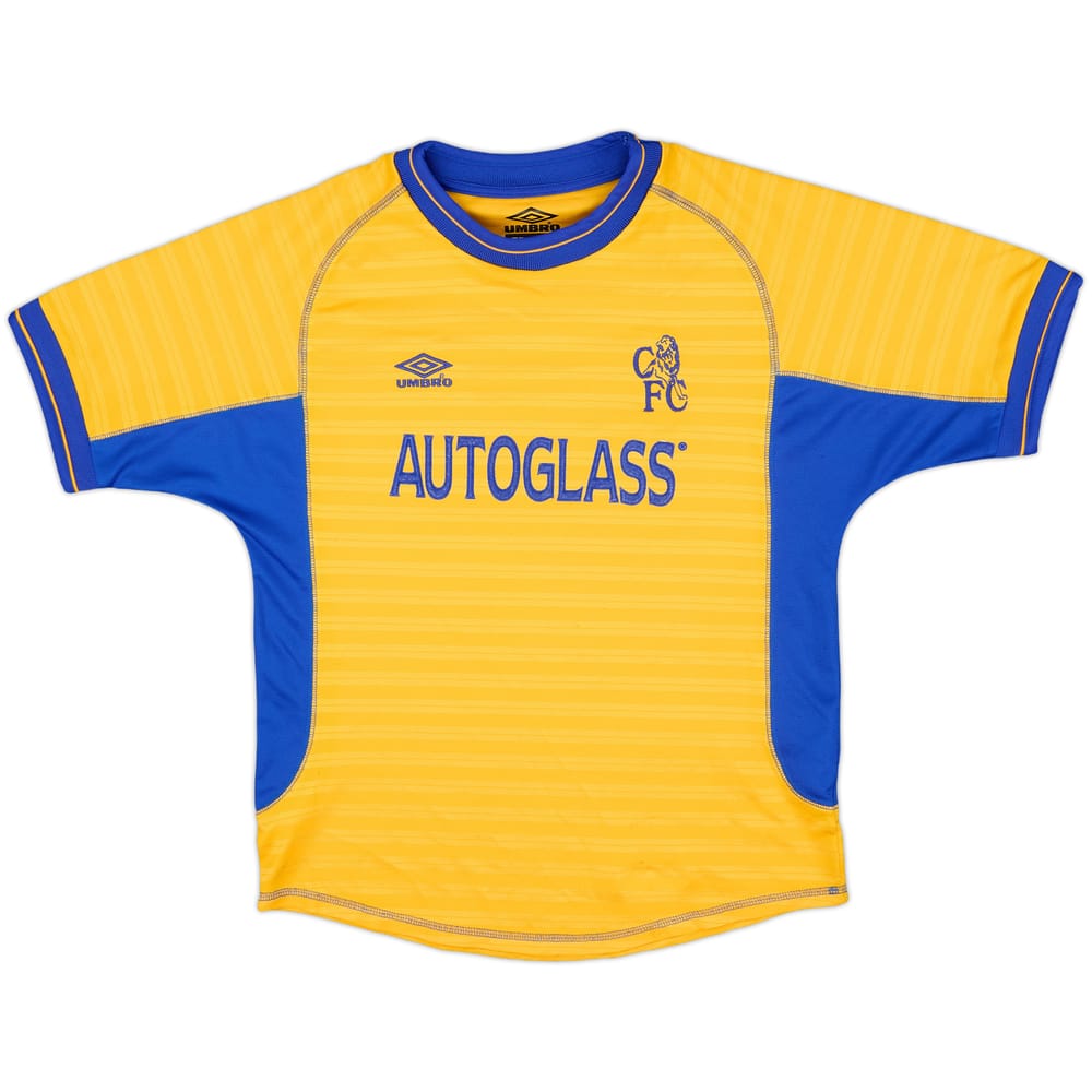 2000-01 Chelsea Away Shirt - 8/10 - (M.Boys)