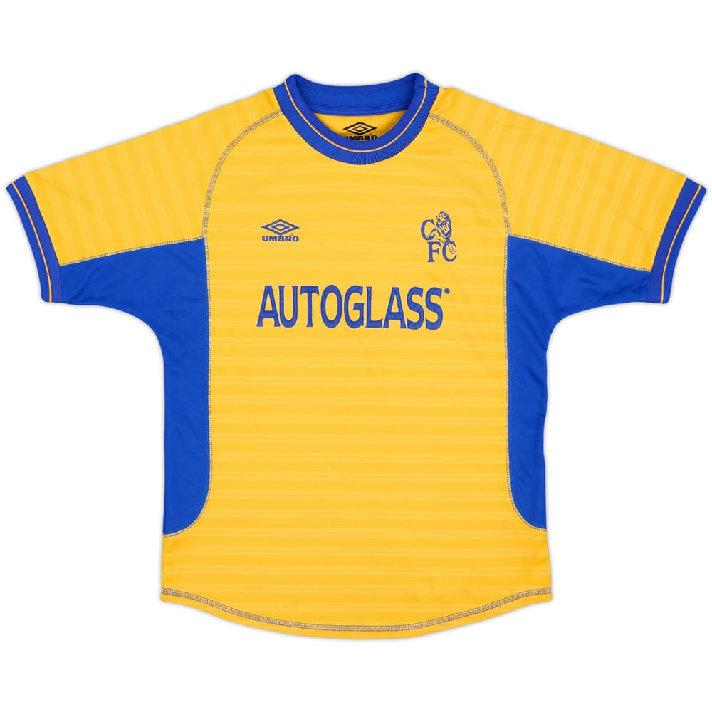 2000-01 Chelsea Away Shirt - 8/10 - (M.Boys)