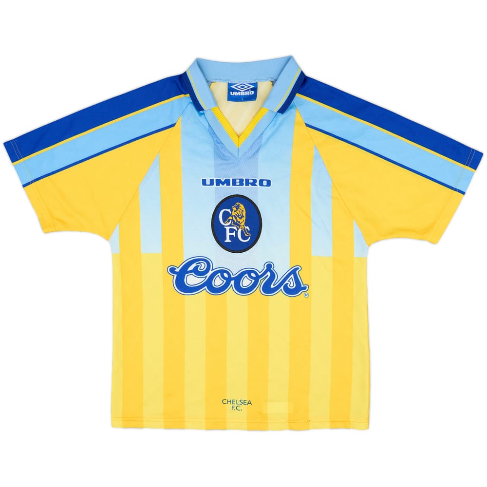 1996-97 Chelsea Away Shirt - 8/10 - (Y)