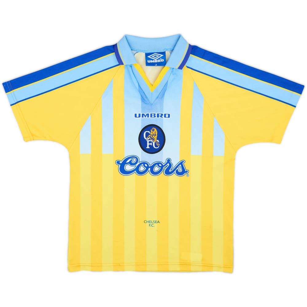 1996-97 Chelsea Away Shirt - 5/10 - (L.Boys)
