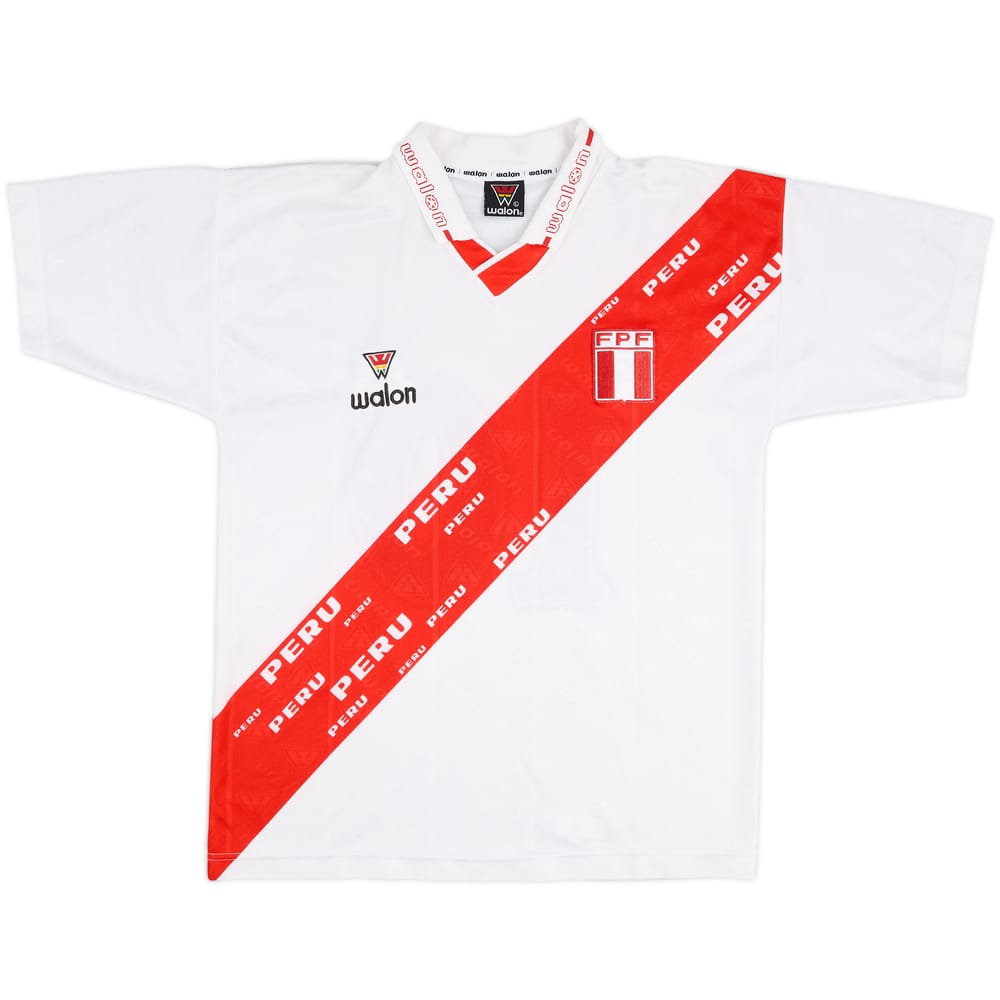 1999-00 Peru Home Shirt #10 - 9/10 - (L)
