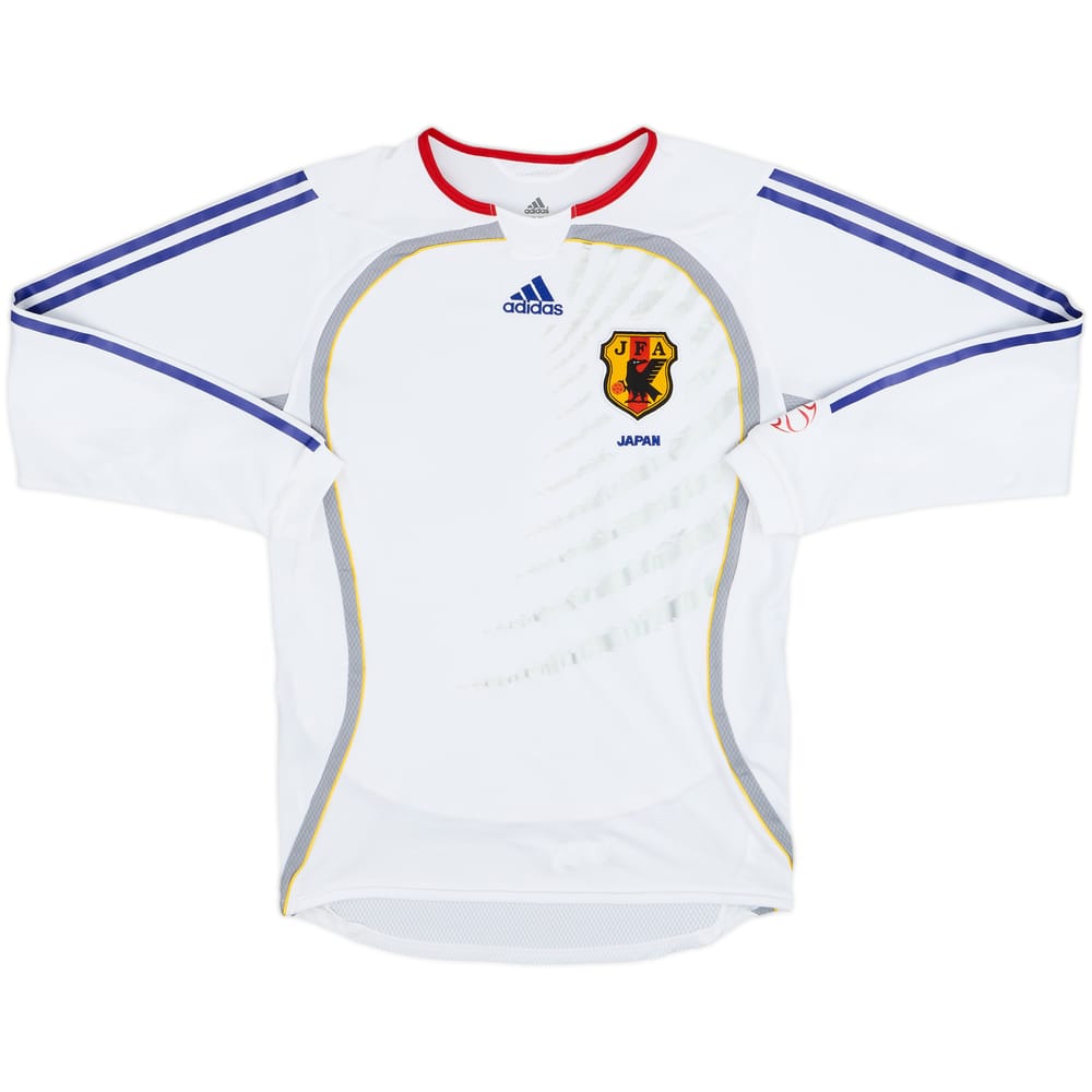 2006-08 Japan Player Issue Away L/S Shirt - 8/10 - (M)