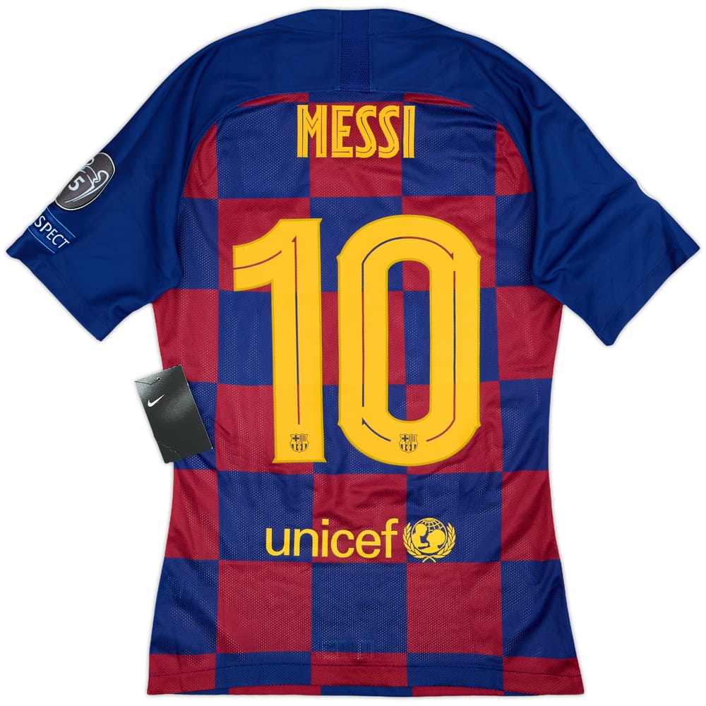 2019-20 Barcelona Player Issue Home Shirt Messi #10 (S)