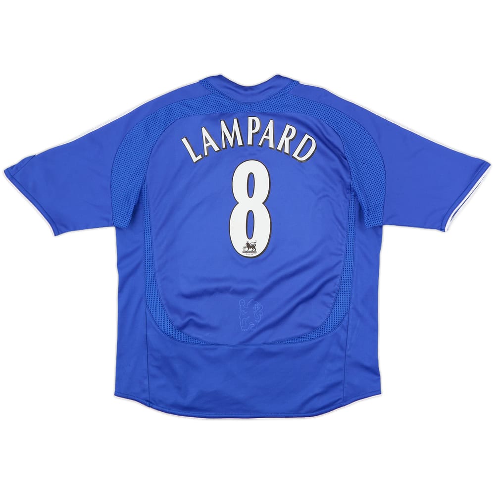 2006-08 Chelsea Home Shirt Lampard #8 - 8/10 - (S.Boys)