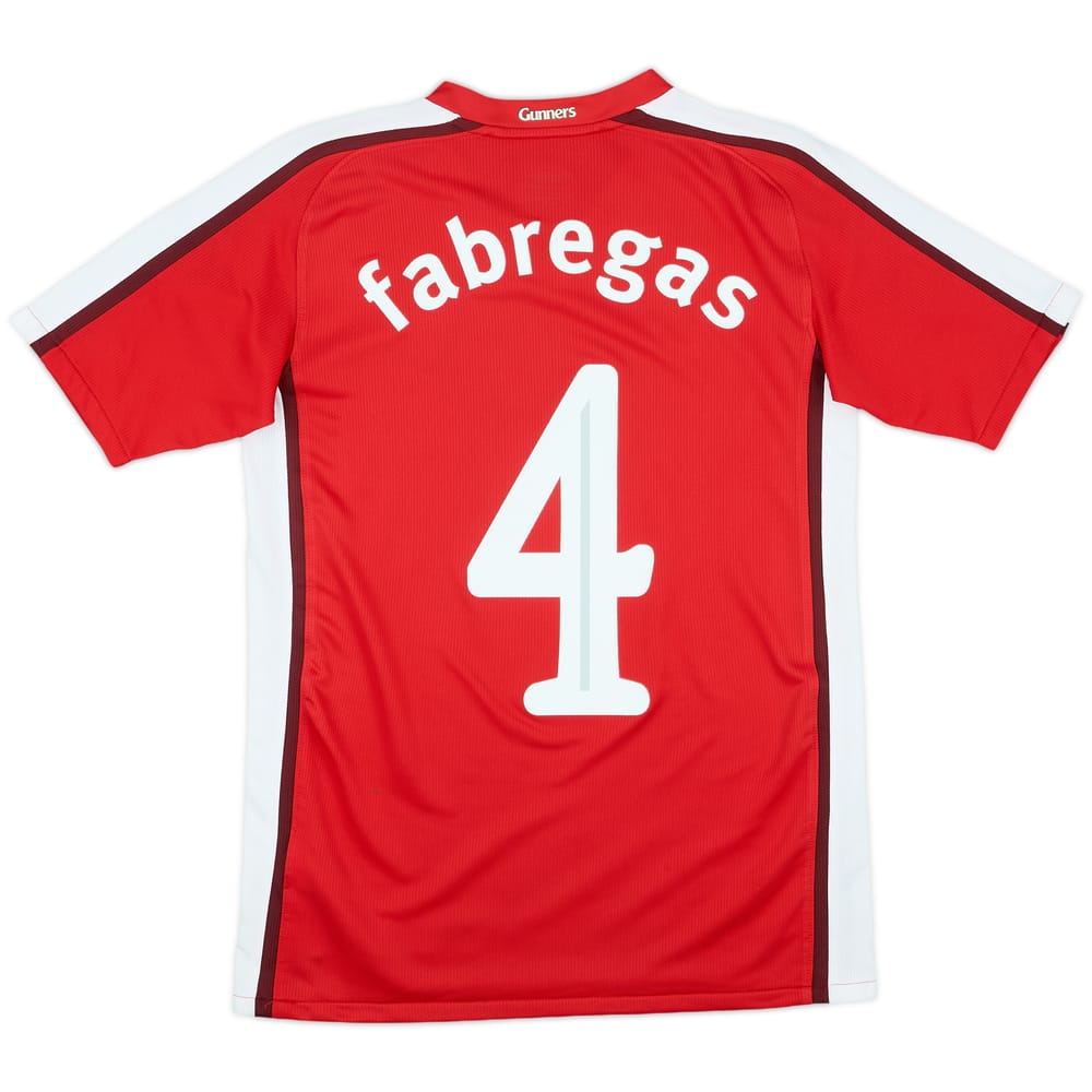 2008-10 Arsenal Home Shirt Fabregas #4 - 7/10 - (L.Boys)