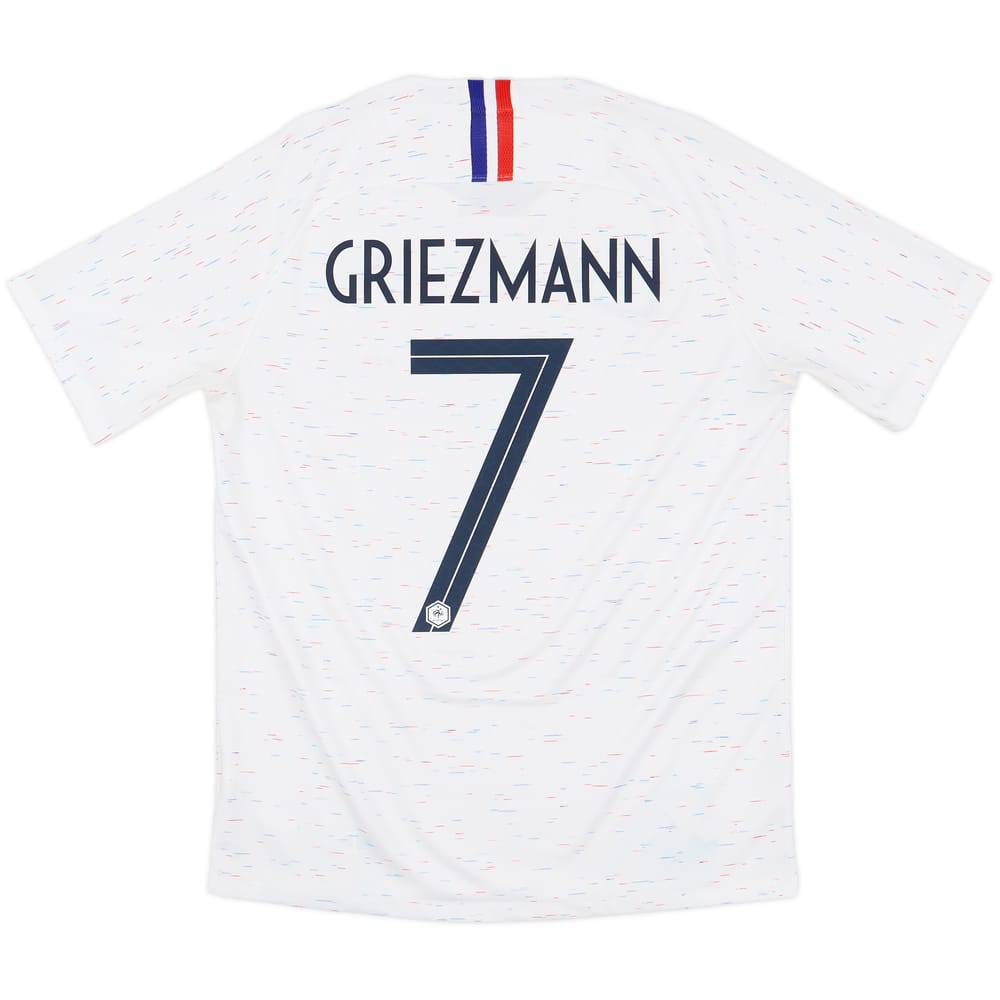 2018 France Away Shirt Griezmann #7 - 6/10 - (M)