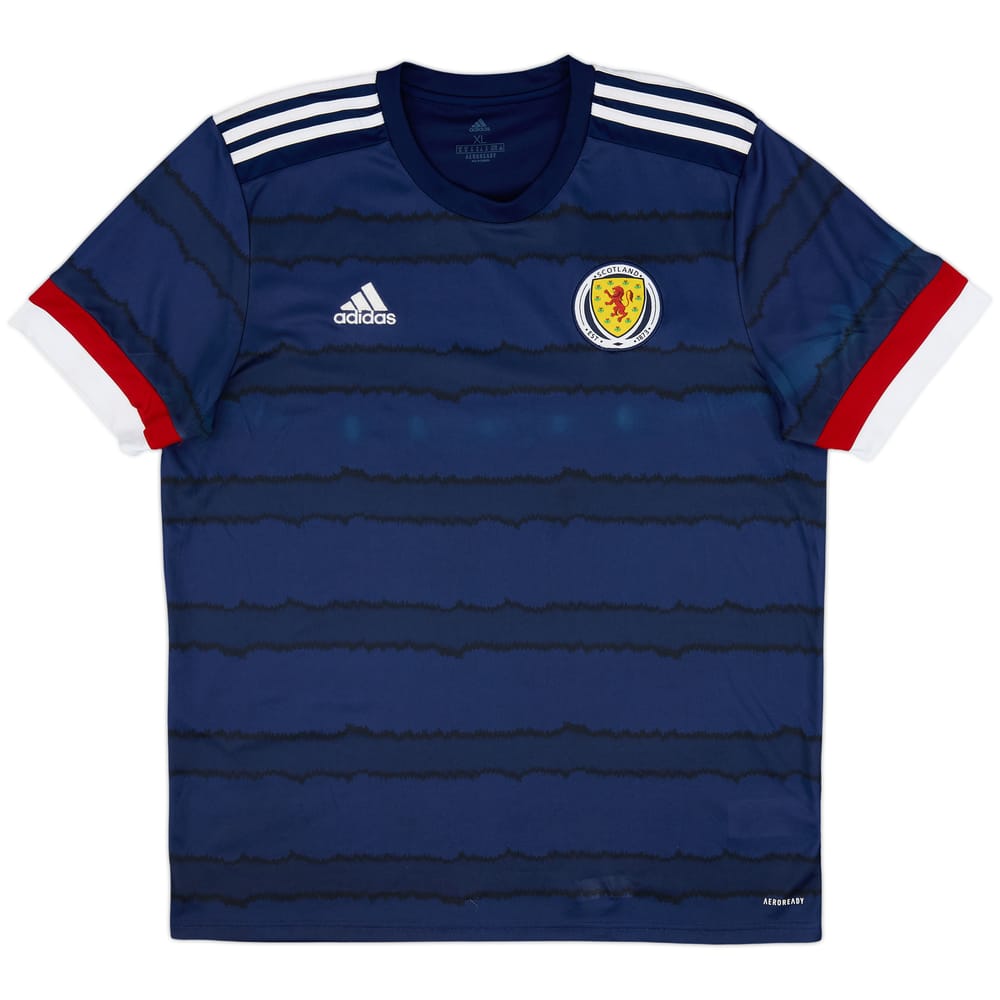 2020-22 Scotland Home Shirt - 5/10 - (XL)