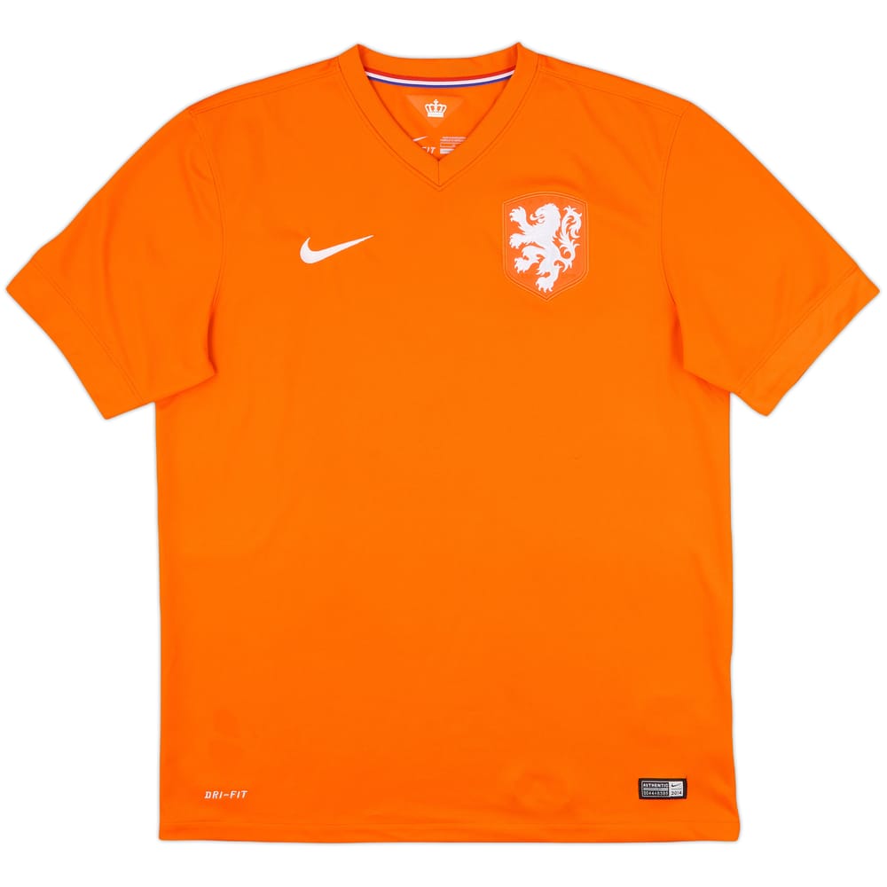 2014-15 Netherlands Home Shirt - 8/10 - (L)