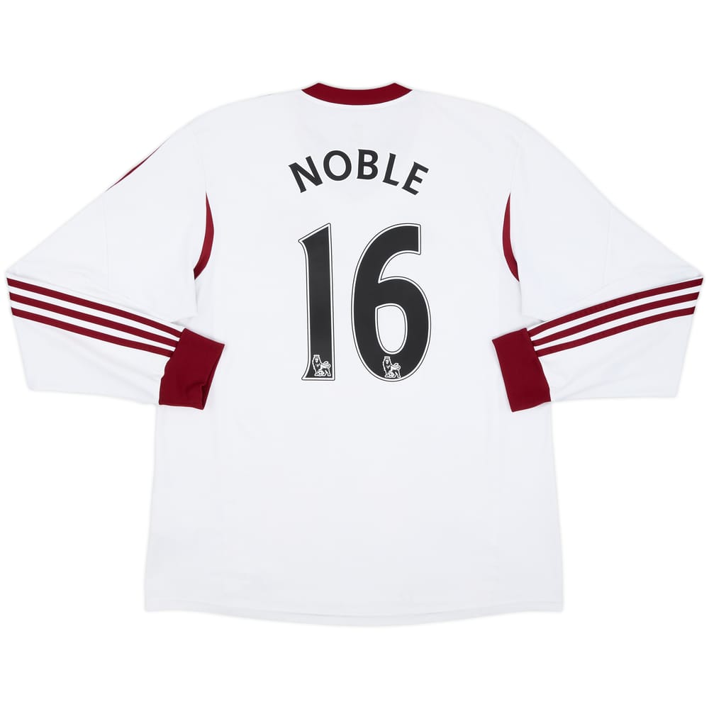 2013-14 West Ham Away L/S Shirt Noble #16 - 7/10 - (XL)