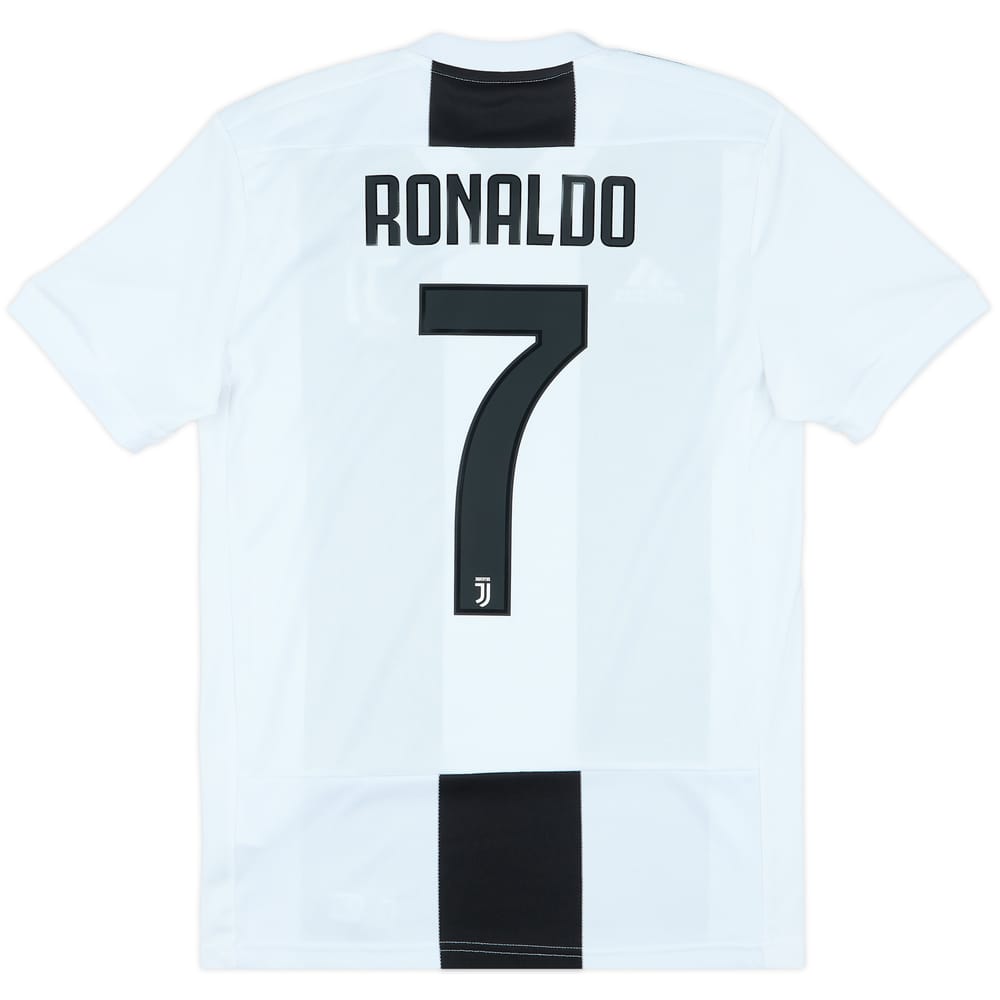 2018-19 Juventus Home Shirt Ronaldo #7 - 10/10 - (S)